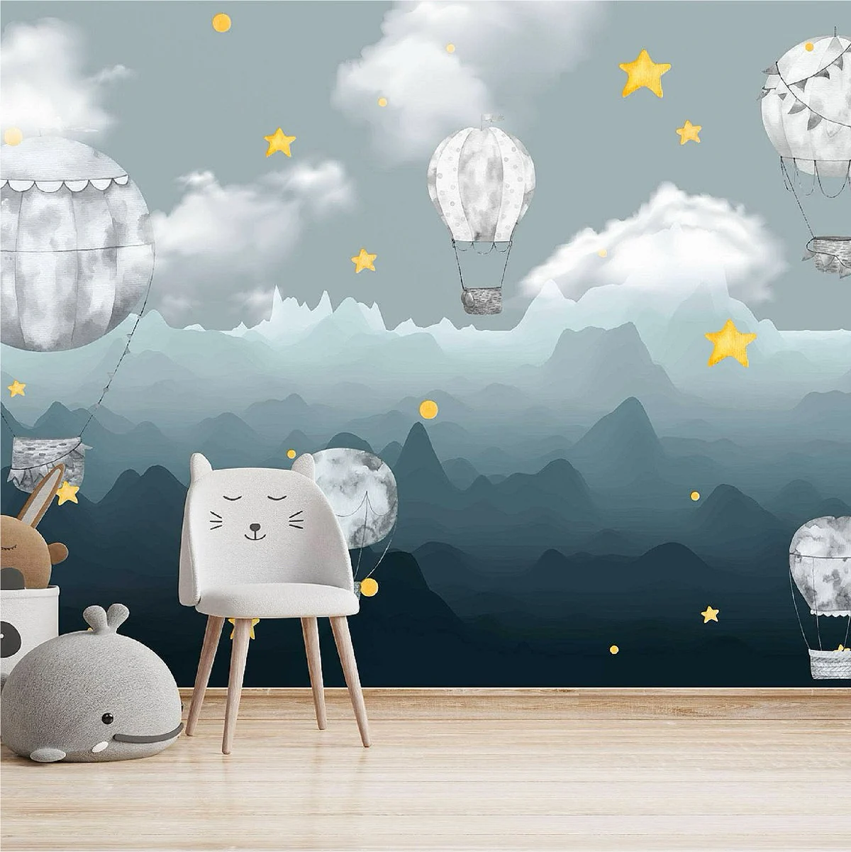 Honpo TM Hot Air Balloon in Dark